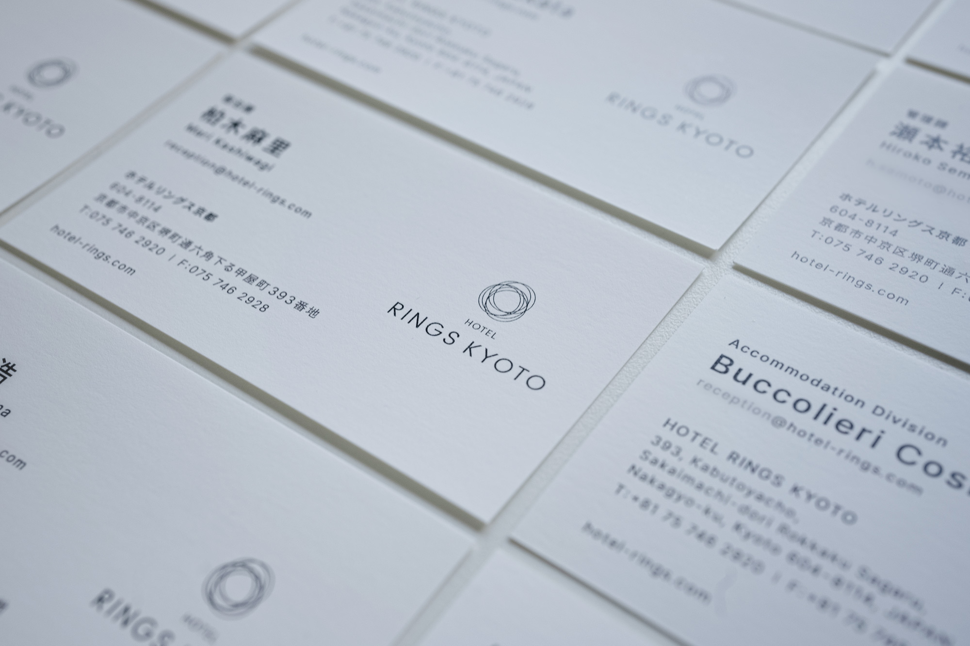 HOTEL RINGS KYOTO businesscard